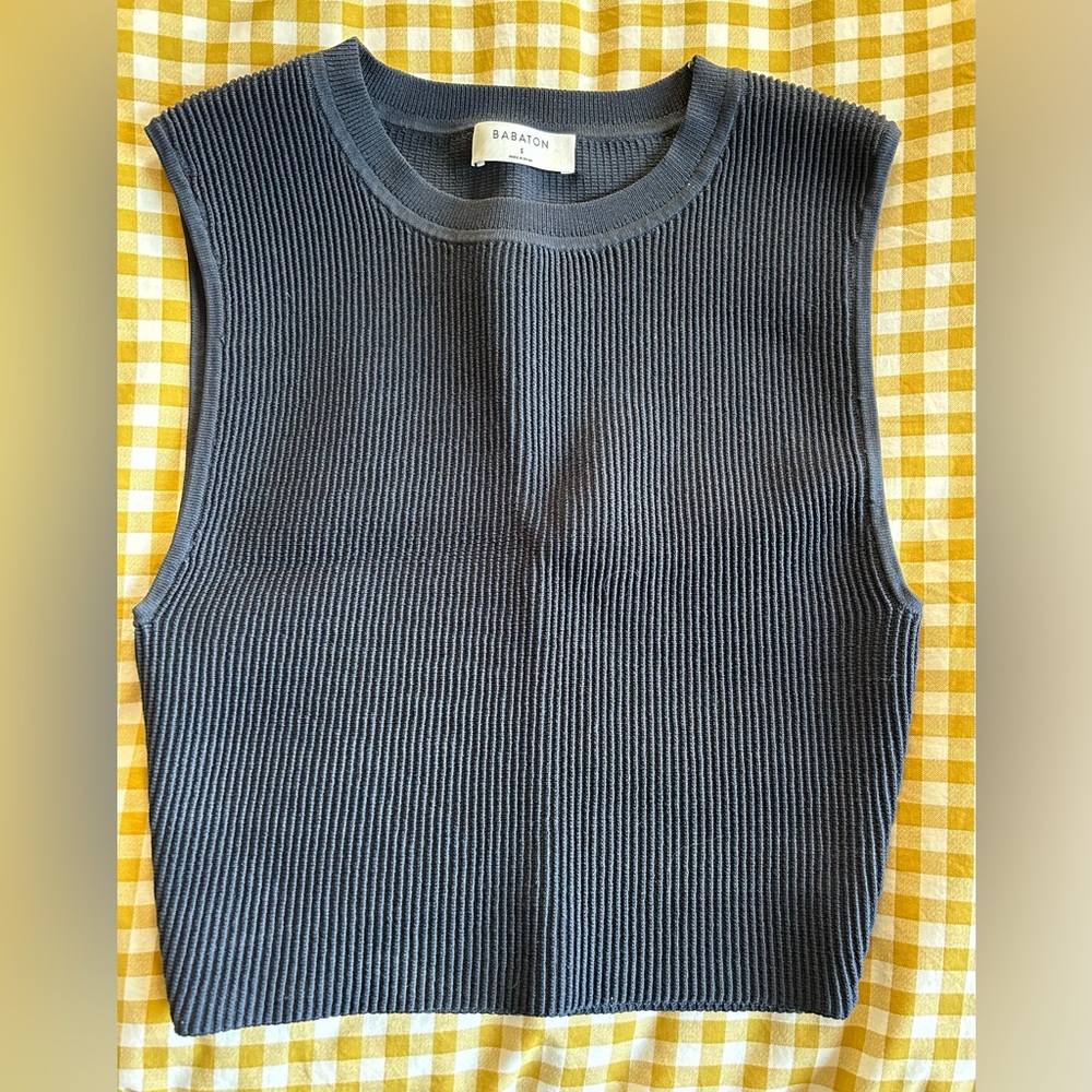 Babaton Sculpt Knit muscle tank top